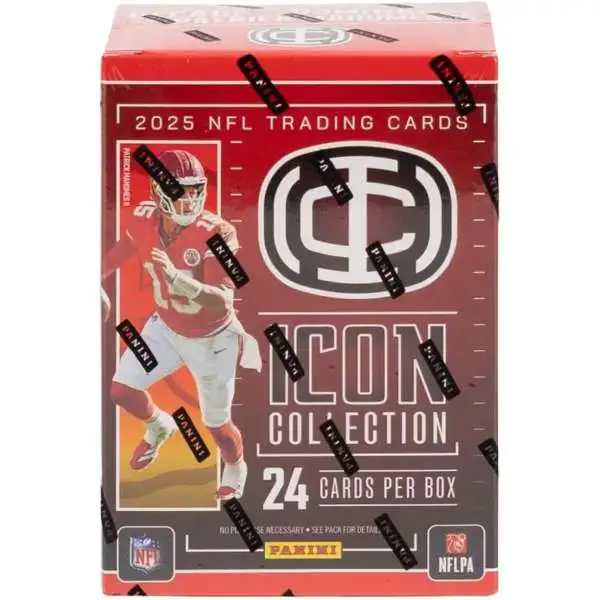 NFL Panini 2025 Icon Collection Football Patrick Mahomes Trading Card BLASTER Box [6 Packs]