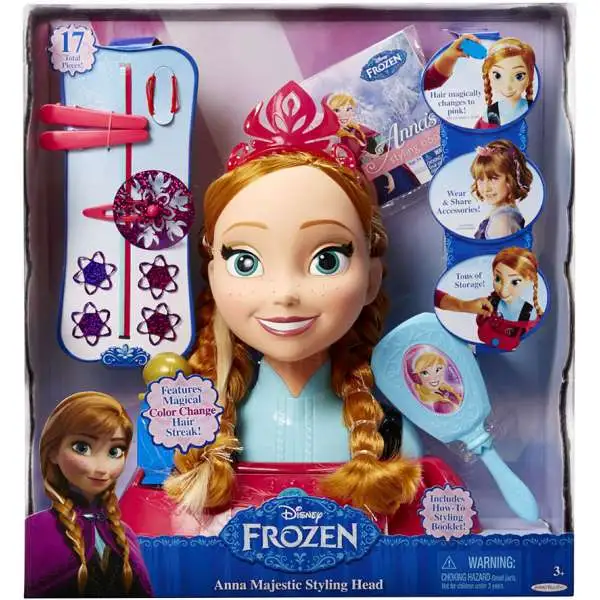 Disney Frozen Majestic Anna Styling Head [Damaged Package]