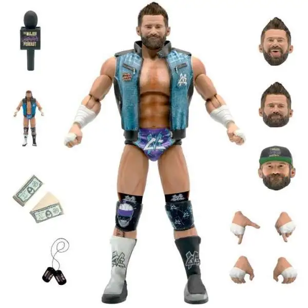 Major Wrestling Figure Podcast Ultimates Matt Cardona 7 Action