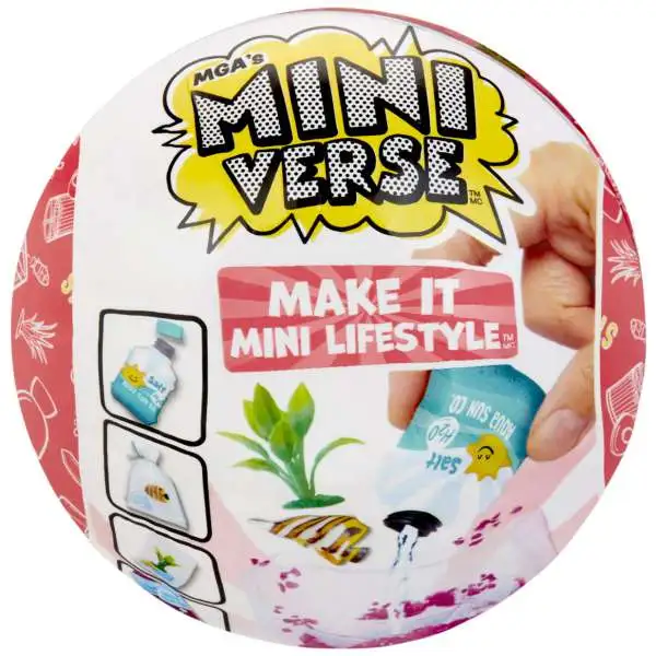 Miniverse Make It Mini Food - HOLIDAY EDITION - Unboxing & Resin Craft.  Christmas Surprise Balls 