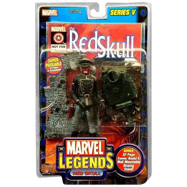 Marvel Legends Series 5 Red Skull Action Figure