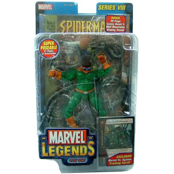 Marvel Legends Series 8 Doc Ock Action Figure Toy Biz - ToyWiz
