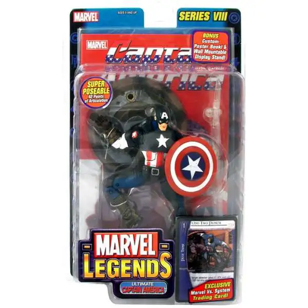 Marvel Legends Series 8 Captain America Action Figure [Ultimate]