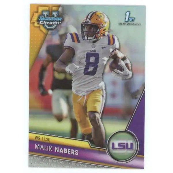 NFL 2023 Bowman Chrome U 1st Bowman Refractor Malik Nabers #74