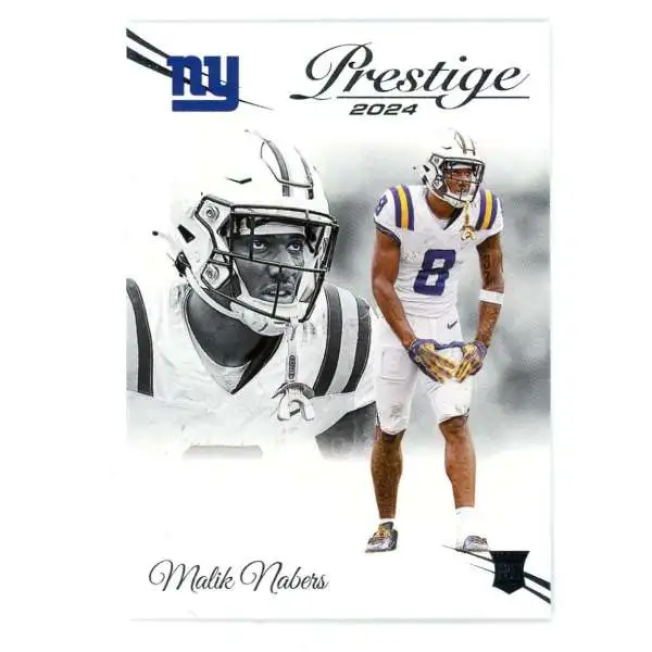 NFL 2024 Panini Prestige Malik Nabers #306 [Rookie]