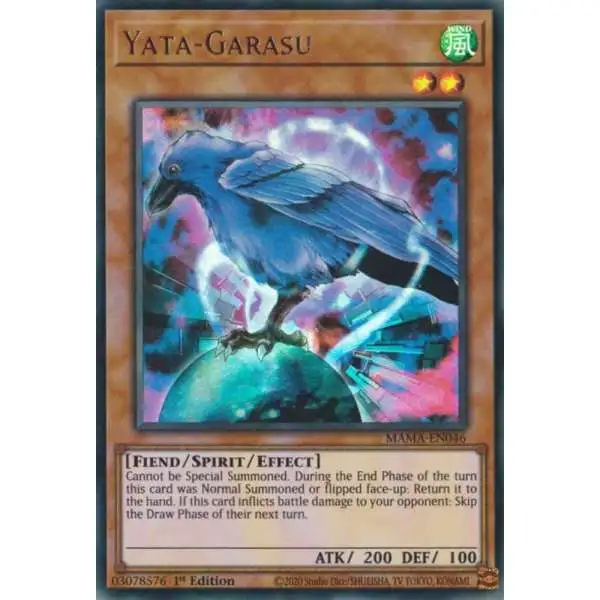 YuGiOh Magnificent Mavens Ultra Rare Yata-Garasu MAMA-EN046