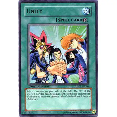 YuGiOh Shonen Jump Ultra Rare Unity JUMP-EN006