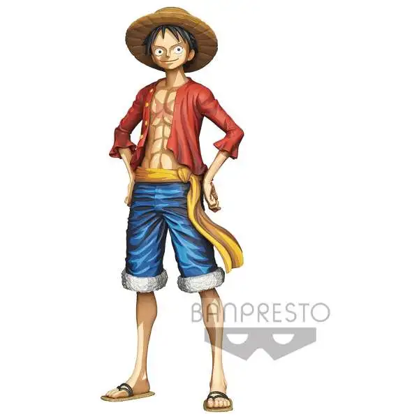 One Piece Manga Dimensions Monkey D. Luffy 10.6-Inch Collectible PVC Grandista Figure