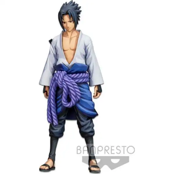 Naruto Shippuden Grandista Shinobi Relations Manga Dimensions Sasuke Uchiha 10.6 Collectible PVC Figure