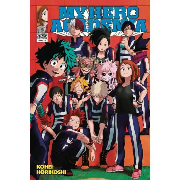 My Hero Academia Volume 4 Manga Trade Paperback