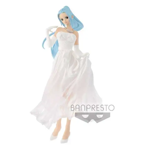 One Piece Lady Edge: Wedding Princess Nefeltari Viv 9.1-Inch Collectible PVC Figure [White Dress]