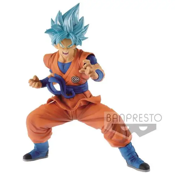 Dragon Ball Super Heroes Trascendence Art Super Siayan Blue Son Goku 7.1-Inch Collectible PVC Figure