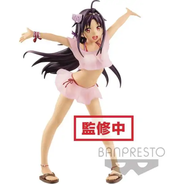 Sword Art Online: Memory Defrag EXQ Figure Collection Yuuki 7.9-Inch Collectible PVC Figure [Swimsuit]