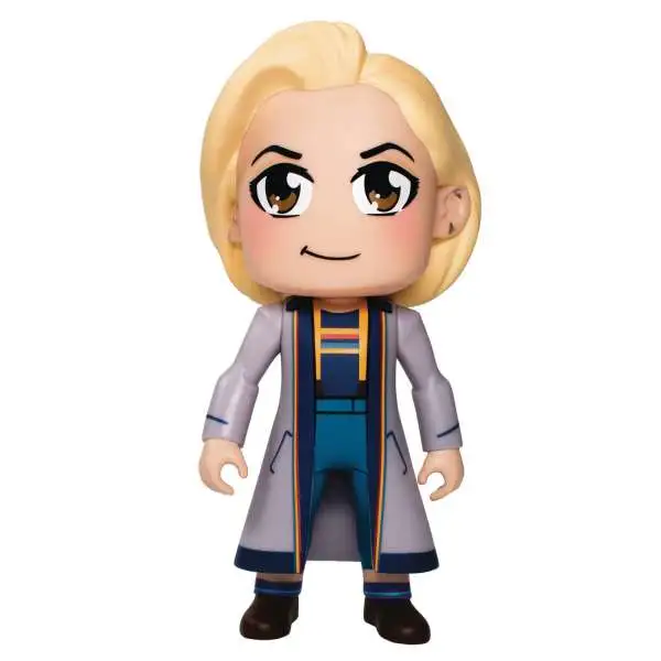 Doctor Who Kawaii 13th Doctor Exclusive 6.5-Inch Collectible Figure [Blue Coat]