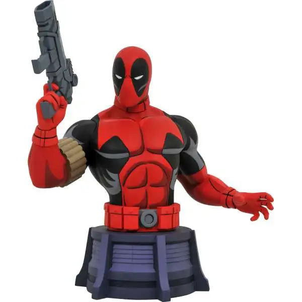 Marvel X-Men The Animated Series Deadpool 6-Inch Bust