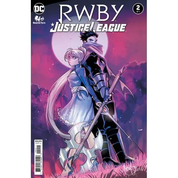 DC RWBY Justice League #2 Comic Book