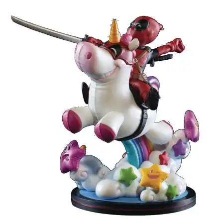 Marvel Q-Fig Max Elite Deadpool 6-Inch Diorama Figure [Unicorn]