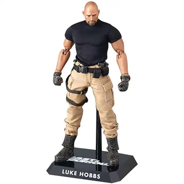 The Fast and the Furious Dynamic 8-ction Heroes Agent Luke Hobbs Action Figure DAH-043 [Dwayne "The Rock" Johnson]