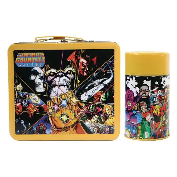 Marvel Infinity Gauntlet Exclusive Lunch Box with Thermos [Comic]