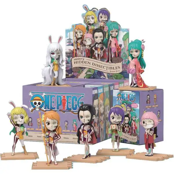 Freeny's Hidden Dissectibles Series 5 One Piece Inspiring Ladies Edition Mini Figure PVC Blind Box [6 Packs] (Pre-Order ships January)