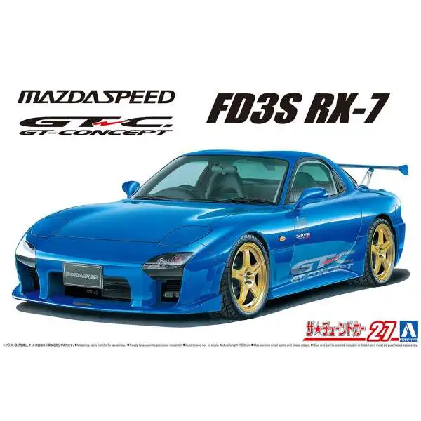 1999 Mazdaspeed FD3S RX-7 A Spec GT Concept Model Car Kit (Pre-Order ships February)