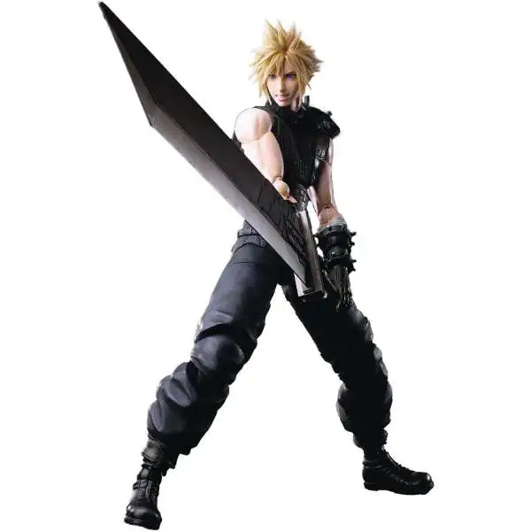 Play Arts Kai Final Fantasy VII Rebirth Cloud Strife Action Figure [Version 2] (Pre-Order ships January)