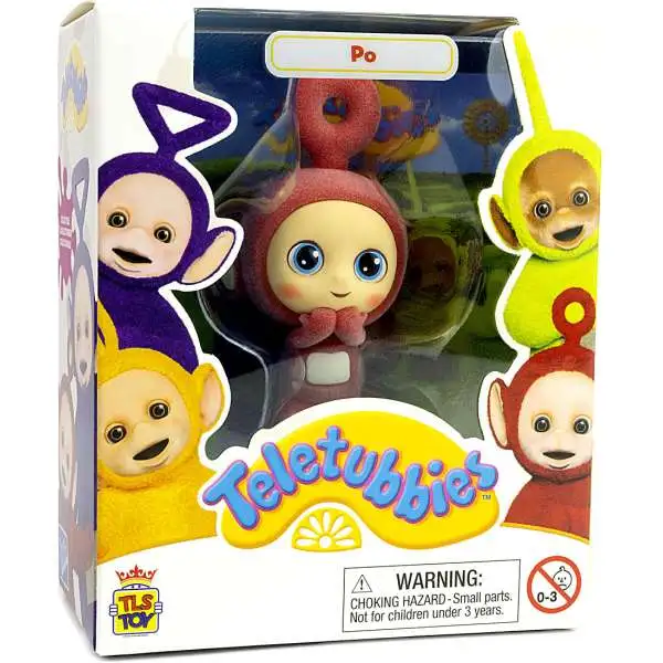 Teletubbies CheeBee Po 2.5-Inch Collectible Figure [Flocked]