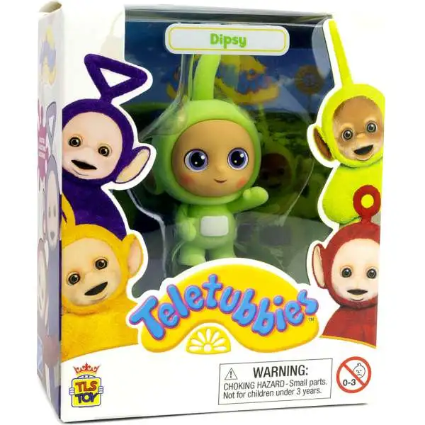 Teletubbies CheeBee Dipsy 2.5-Inch Collectible Figure [Flocked]