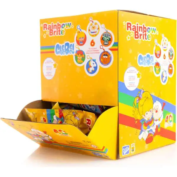 Rainbow Brite CheeBee Backpack Clip 2.5-Inch Mystery Box [24 Packs]