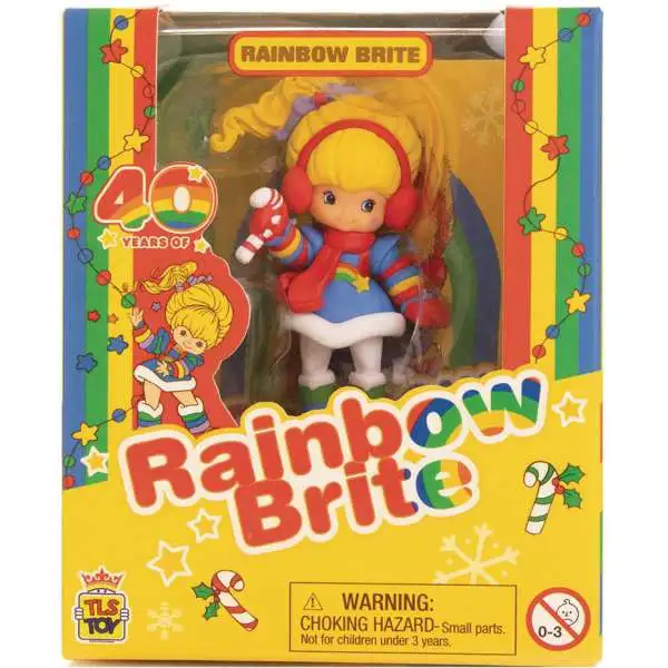 Holiday Christmas Collection Rainbow Brite 2.5-Inch PVC Figure [Ice Skates]