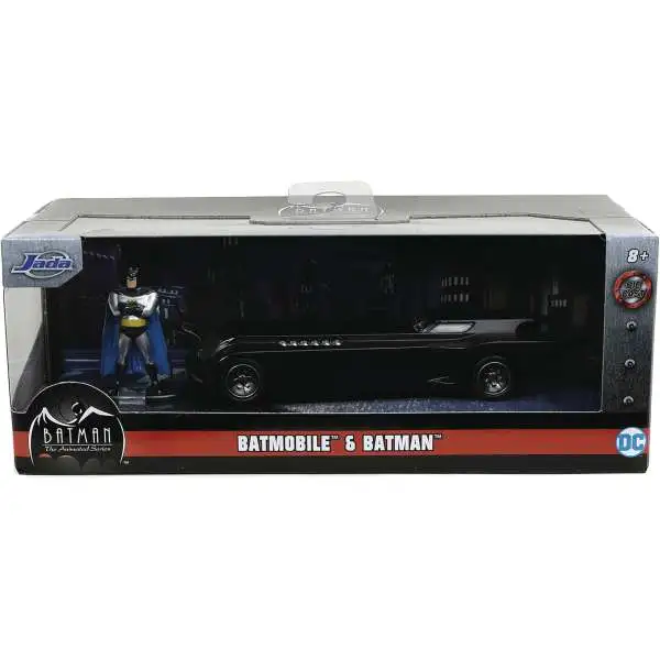 DC Batman The Animated Series Batmobile & Batman Diecast Vehicle & Figure