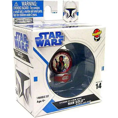 Star Wars A New Hope Marbs Series 2 Han Solo Marble #14