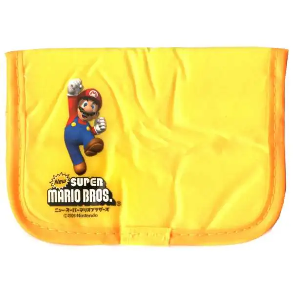 Super Mario Bros Thin 3x4-Inch Wallet [Orange & Yellow]