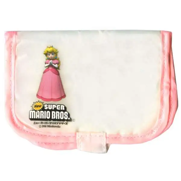Super Mario Bros Thin 3x4-Inch Wallet [Pink & White]