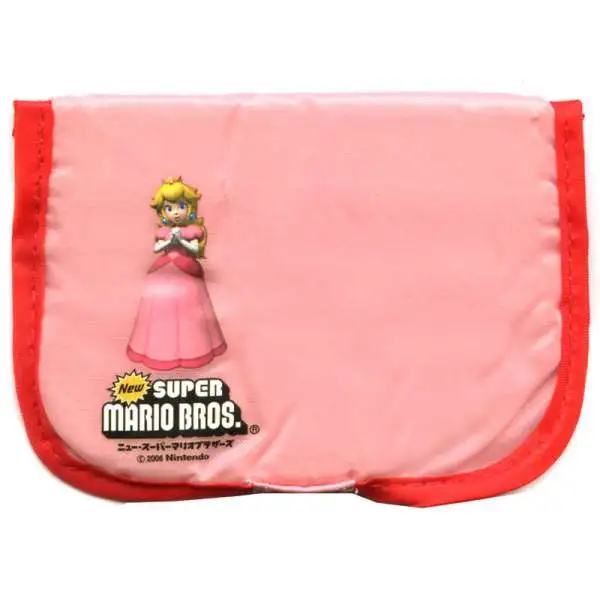 Super Mario Bros Thin 3x4-Inch Wallet [Red & Pink]