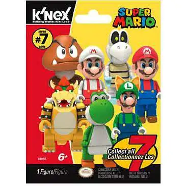 K'NEX Super Mario Series 7 Mystery Pack #38056 [1 RANDOM Figure]