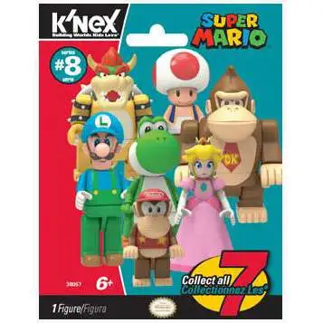K'NEX Super Mario Series 8 Mystery Pack [1 RANDOM Figure]