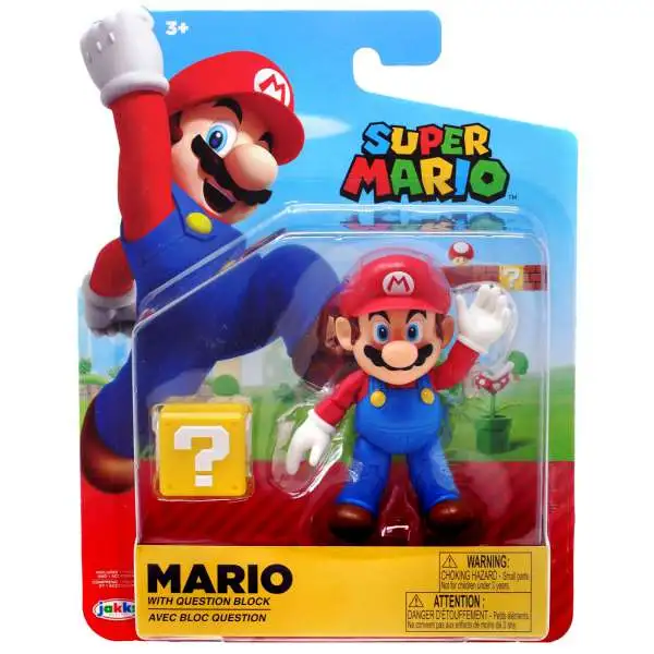 World of Nintendo Wave 16 Super Mario Action Figure [Question Block, Damaged Package]