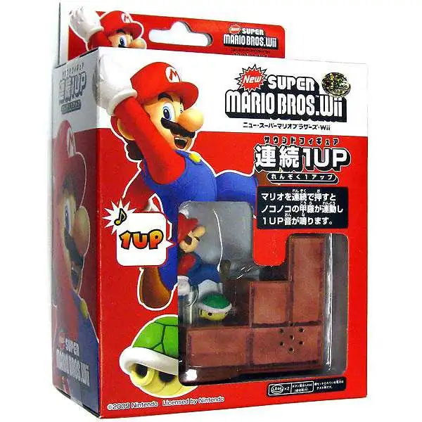 New Super Mario Bros Wii 1Up Mario Mini Scene