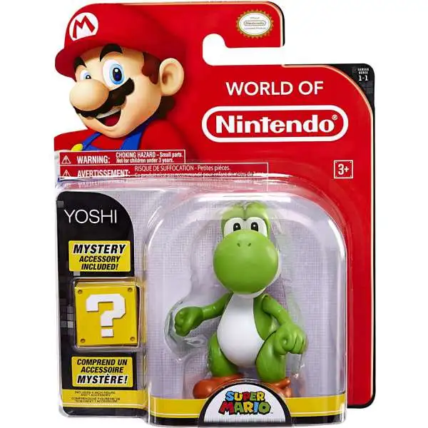 World of Nintendo Super Mario Yoshi Action Figure