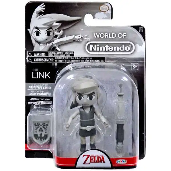 World of Nintendo Legend of Zelda Prototype Series Link Action Figure
