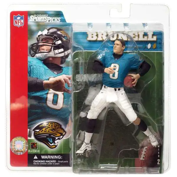 McFarlane Toys NFL Jacksonville Jaguars Sports Picks Football Series 2 Mark Brunell Action Figure [No Helmet Variant]