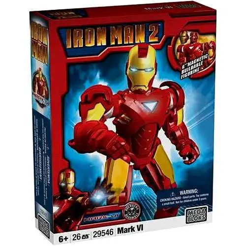Mega Bloks Iron Man 2 Iron Man Mark VI Set #29546