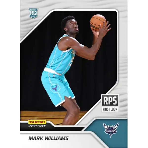 NBA Charlotte Hornets 2022-23 Instant RPS First Look Basketball Mark Williams RPS-13 [Rookie Card]