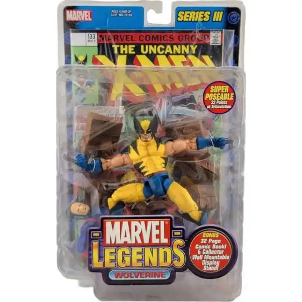 Marvel Legends Series 3 Wolverine Action Figure