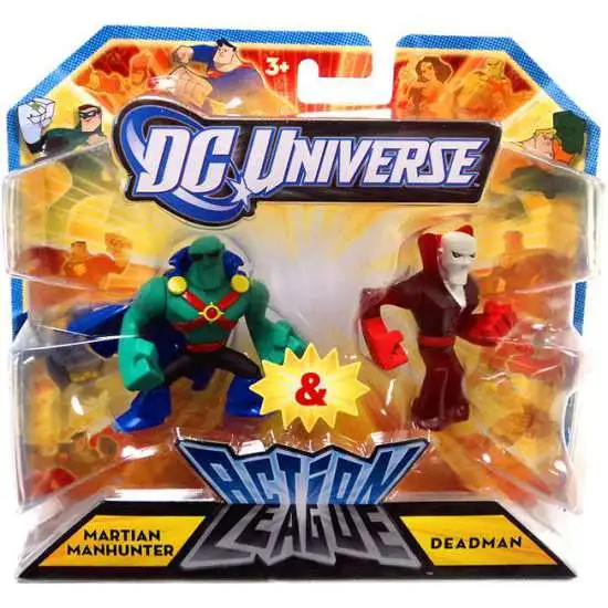 DC Universe Action League Martian Manhunter & Deadman 3-Inch Mini Figures