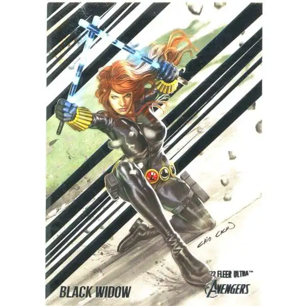 2022 Marvel Fleer Ultra Avengers Black Widow #8