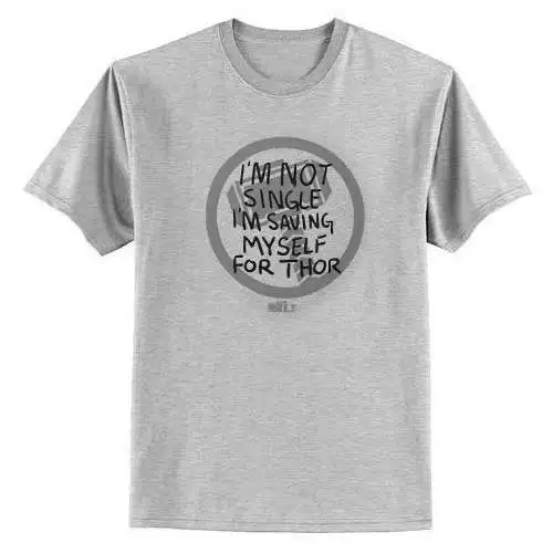 Funko What If? Marvel Collector Corps I'm Not Single I'm Saving Myself for Thor T-Shirt [Large]