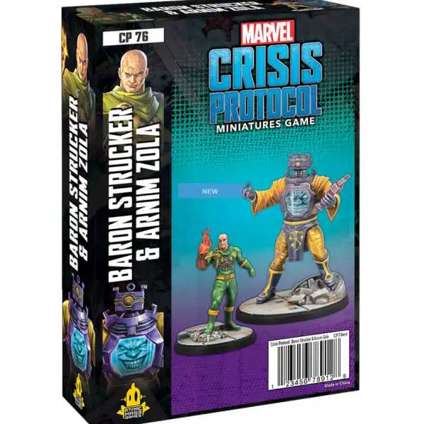 Marvel Crisis Protocol Baron Strucker & Arnim Zola Character Pack