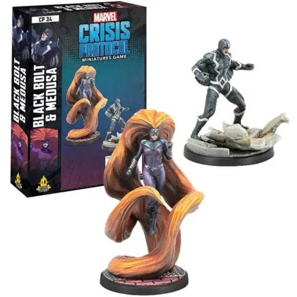 Marvel Crisis Protocol Black Bolt & Medusa Character Pack